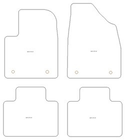 Fussmatten fuer MG HS 2021-06.2024 MDM One