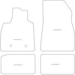 Fussmatten fuer Dacia Duster III (auch Full Hybrid) 06.2024- MDM One