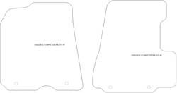 Fussmatten fuer Ferrari 812 Competizione 2021- MDM One