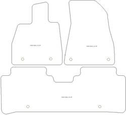 Fussmatten fuer BYD Seal 2023- MDM One