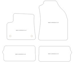 Fussmatten fuer Citroen C3 Aircross Electric 2025- MDM One