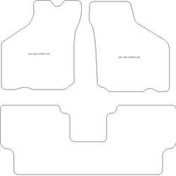Fussmatten fuer Mini Cooper 1964-2001 MDM One