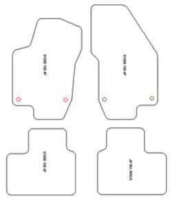 Fußmatten MDM Plus für 156 1997-2005