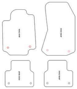 Fußmatten MDM Plus für 159 2005-2011