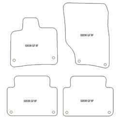 Fußmatten MDM Plus für Q7 (4L) 03.2006-05.2015