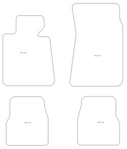 Fußmatten MDM Plus für 3er (E30) 1982-1992