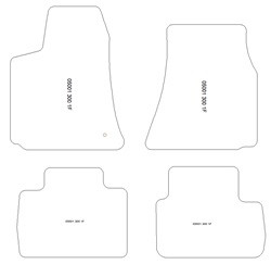 Fußmatten MDM Plus für 300 2004-2010