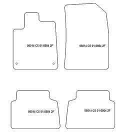 Fußmatten MDM Plus für C5 I & II 2000-2008