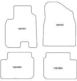 Fußmatten MDM Plus für DR5 2007-2019