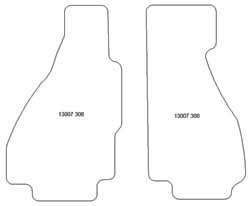 Fußmatten MDM Plus für 308
