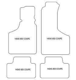 Fußmatten MDM Plus für 850 Sport Coupe -