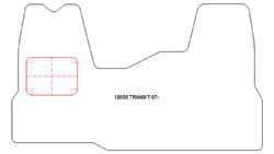 Fußmatten MDM Plus für Transit 2007-2013