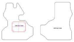 Fußmatten MDM Plus für Daily I 1990-1998