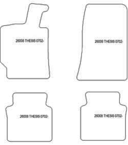 Fußmatten MDM Plus für Thesis 2002-2009