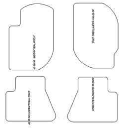 Fußmatten MDM Plus für Freelander I 1997-2006