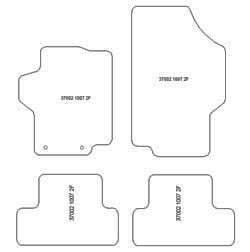 Fußmatten MDM Plus für 1007 2005-2009