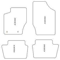 Fußmatten MDM Plus für 307 03.2001-04.2007