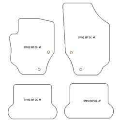 Fußmatten MDM Plus für 307 CC 2003-2009