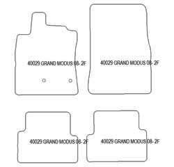 Fußmatten MDM Plus für Grand Modus II 2008-2012