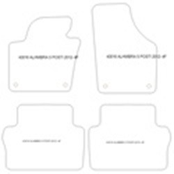 Fußmatten MDM Plus für Alhambra II 5 Sitze 09.2010-03.2022