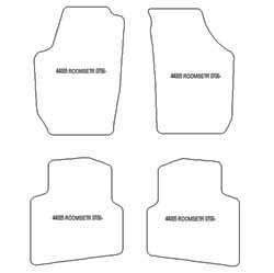 Fußmatten MDM Plus für Roomster 07.2006-04.2015