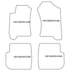 Fußmatten MDM Plus für Forester I (SF) 1997-09.2002
