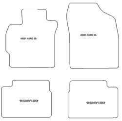 Fußmatten MDM Plus für Auris 01.2007-02.2010