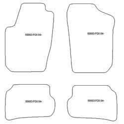 Fußmatten MDM Plus für Fox 2005-2011