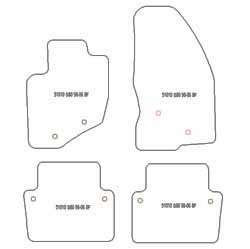 Fußmatten MDM Plus für S80 I 1999-2006