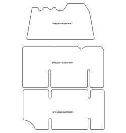 Fußmatten MDM Plus für Ducato bus 1994-2006