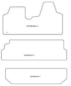 Fußmatten MDM Plus für Expert II bus 2007-2016