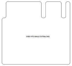 Fußmatten MDM Plus für Vito autobus 08.2003-2014