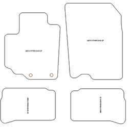 Fußmatten MDM Plus für Vitara (auch Mild-Hybrid) 2015-