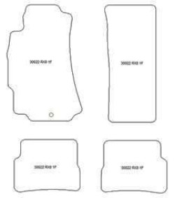 Fußmatten MDM Plus für RX-8 11.2003-2012