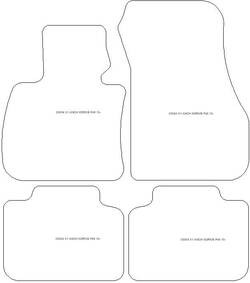 Fußmatten MDM Plus für X1 (F48) (auch Plug-in Hybrid) 2015-10.2022