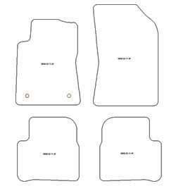 Fußmatten MDM Plus für C3 III 11.2016-2024