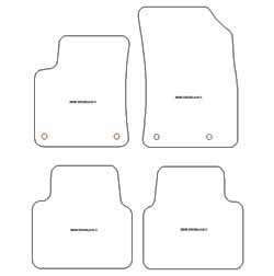 Fußmatten MDM Plus für Crossland X / Crossland 06.2017-07.2024