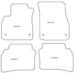 Fussmatten fuer Opel Insignia B Grand Sport 06.2017- MDM Plus