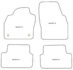 fussmatten seat Ibiza 6f