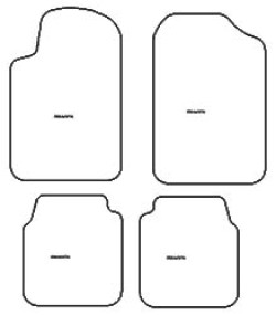 Fußmatten MDM Plus für Alfetta 1972-1984