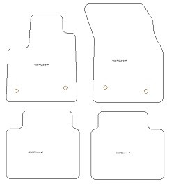 Fußmatten MDM Plus für Focus IV Kombi (auch Mild Hybrid) 2018-