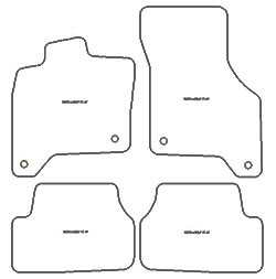 Fußmatten MDM Plus für e-Golf 2017-