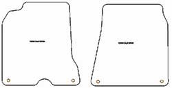 Fussmatten fuer Ferrari California 2008-/ MDM Plus
