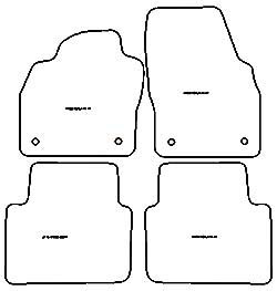 Fußmatten MDM Plus für Scala 2019-