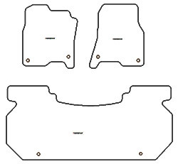 Fußmatten MDM Plus für Ram 2018-