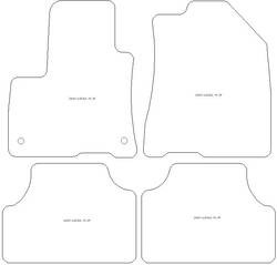 Fußmatten MDM Plus für e-Soul 2019-