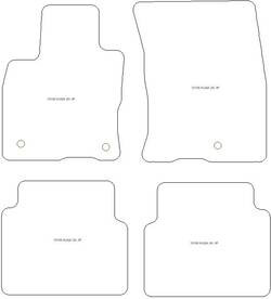 Fußmatten MDM Plus für Kuga III (auch Hybrid) 04.2020-