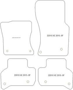 Fußmatten MDM Plus für XE 2019-