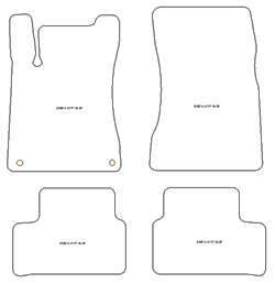 Fußmatten MDM Plus für GLB (X247) 2020-