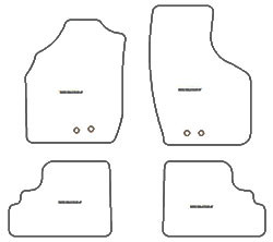 Fußmatten MDM Plus für Agila A 2000-2008